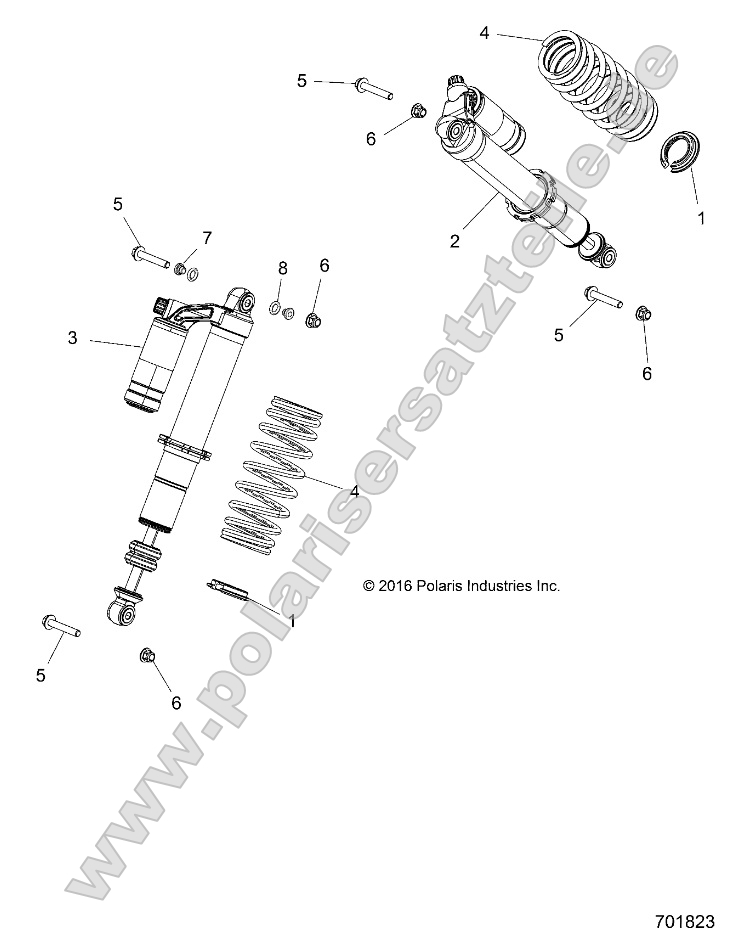Suspension, Front Shock Mounting