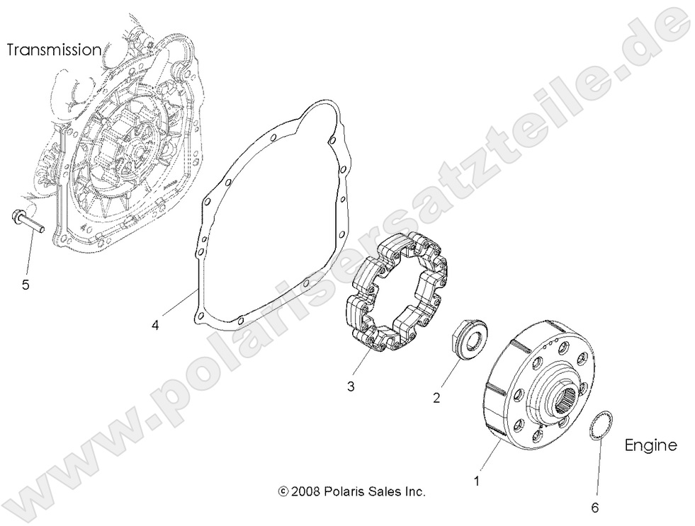 DRIVE TRAIN, DRIVE COUPLER