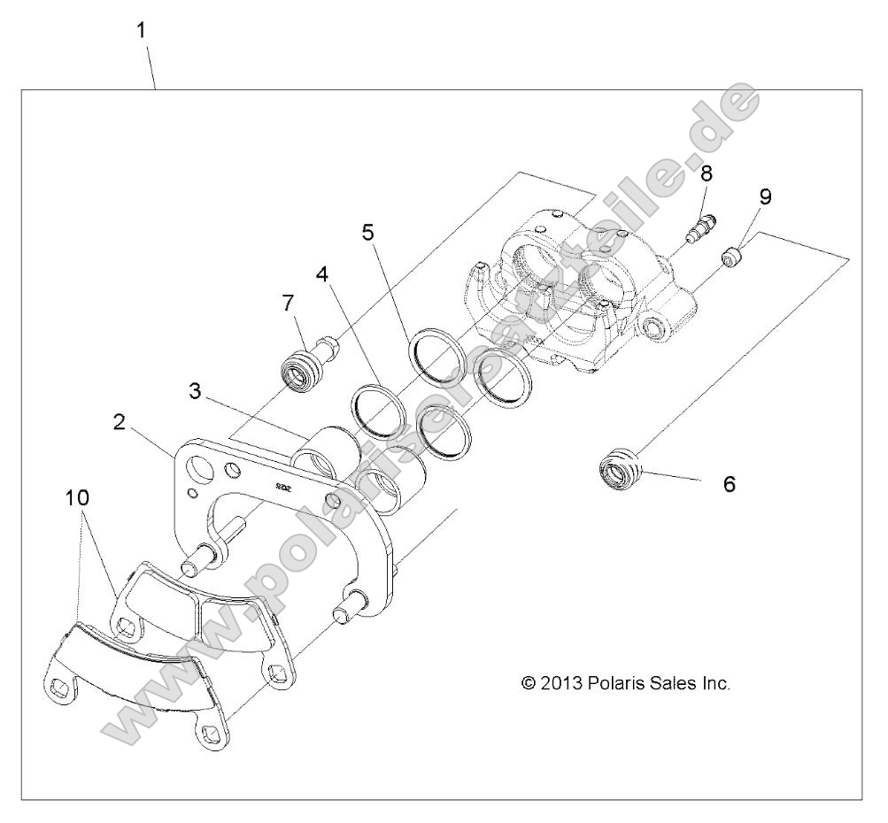 Brakes, Caliper, Front