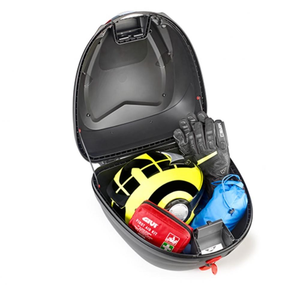 Givi Monolock Topcase B330 Tech - 33 Liter - schwarz - inkl. Montagekit