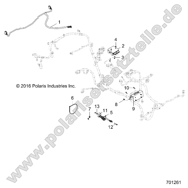 Electrical, Box Harness, Reg, Relay