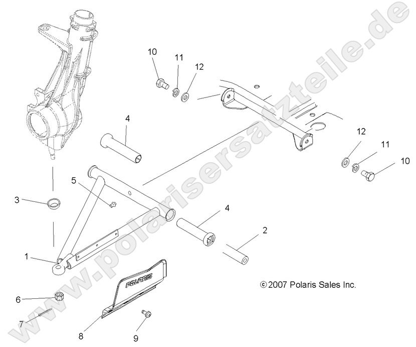 SUSPENSION, A-ARM and STRUT MOUNTING