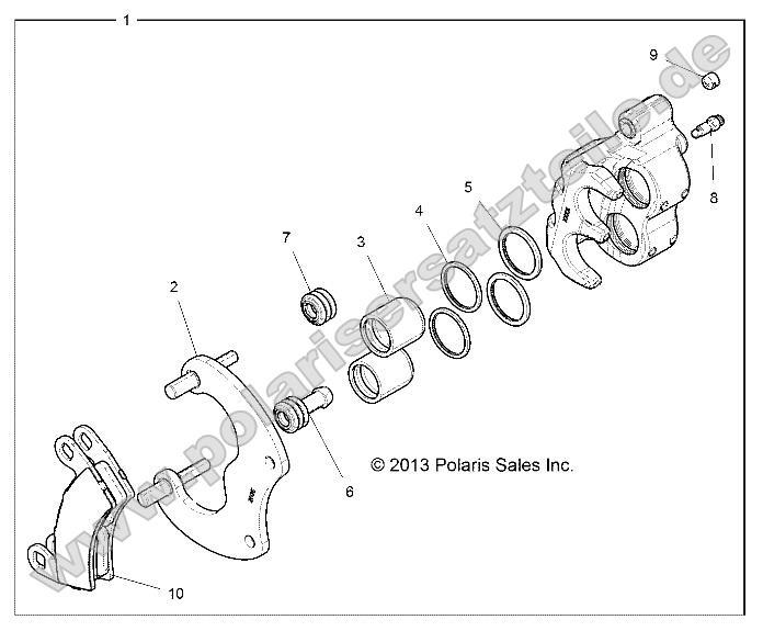 Brakes, Rear Caliper