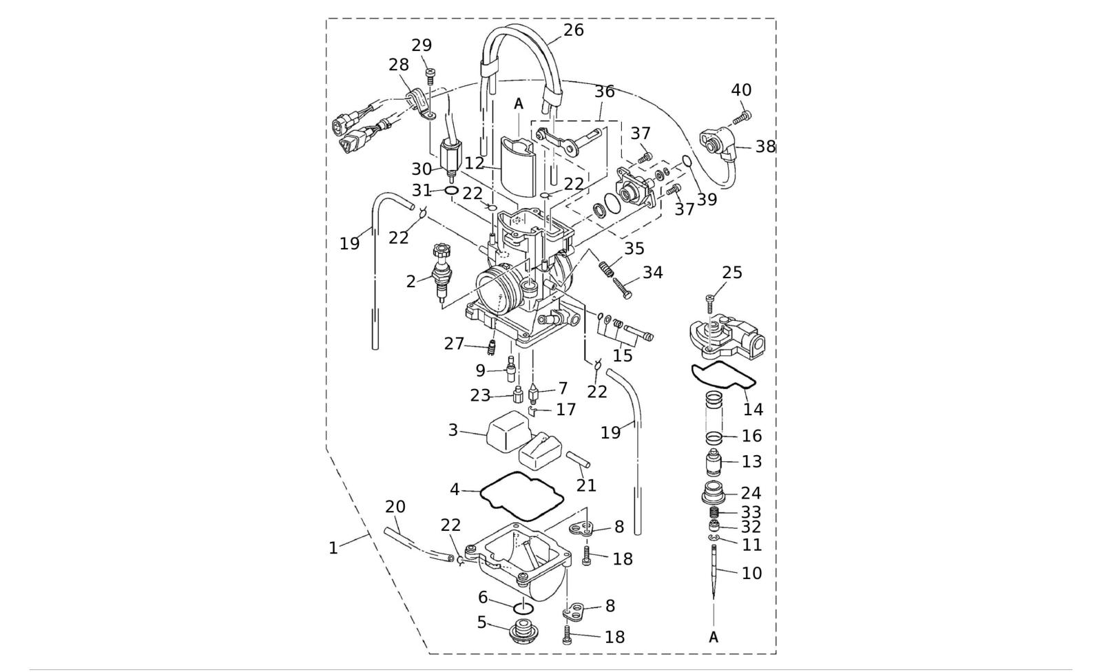 31 CARBURETOR ASSY 1 31 CARBURETOR ASSY 1