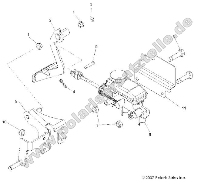 BRAKES, PEDAL and MASTER CYLINDER