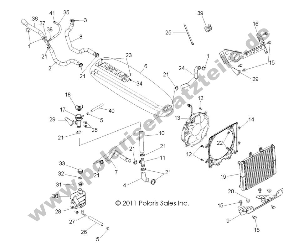 ENGINE, COOLING SYSTEM