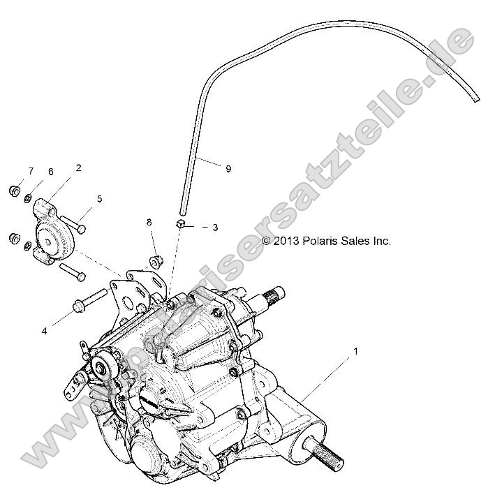 Drive Train, Main Gearcase Mounting