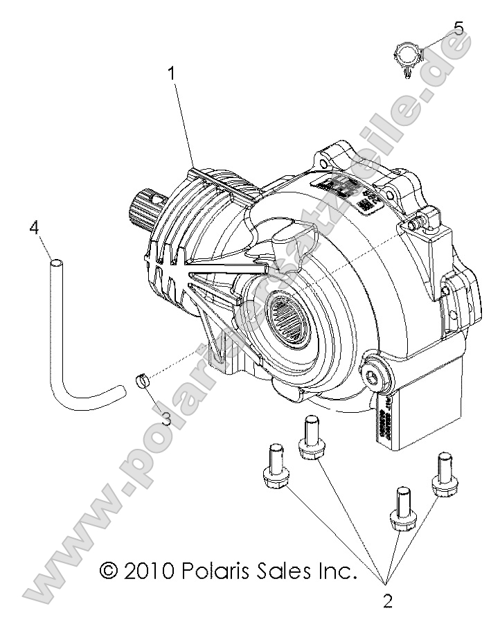 Drive Train, Front Gearcase