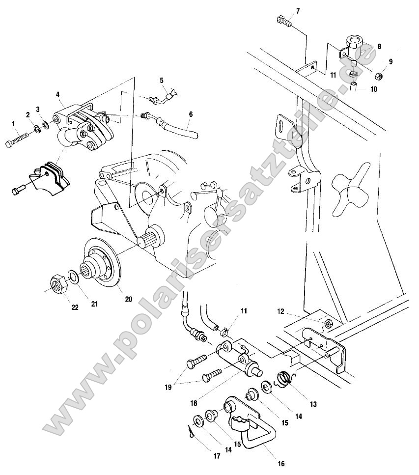 Rear Brake/Foot Pedal