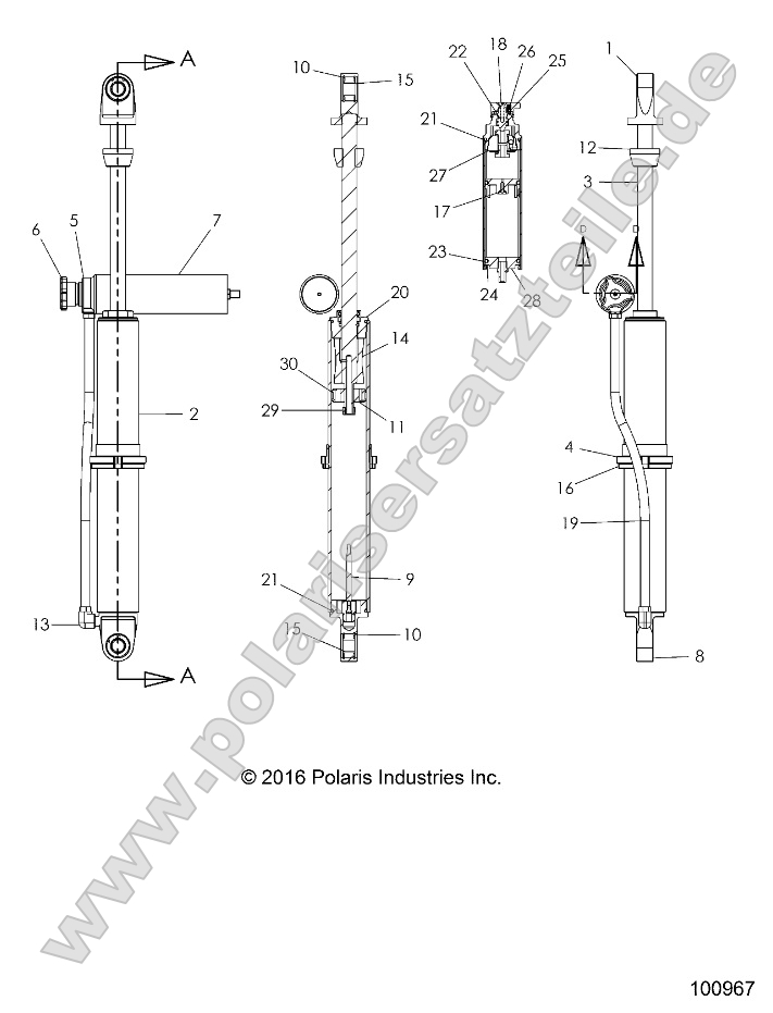 Suspension, Rear Shock