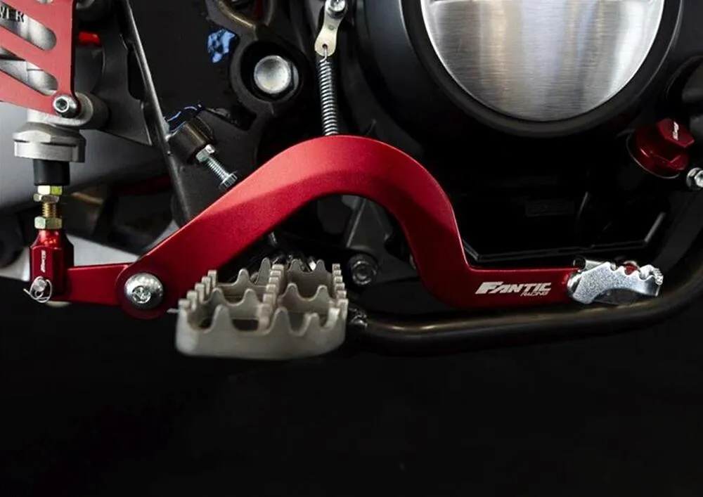 Fantic-Original-CNC-Bremshebel-hinten-rot-TL-XEF-XMF-125-08904005 Fantic CNC Bremshebel hinten - rot - TL / XEF / XMF 125 2018- | XEF 250 Trail 2021- 08904005