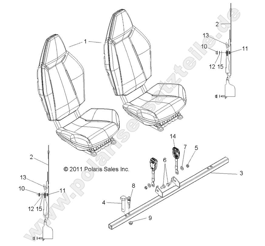 BODY, SEAT MOUNTING and BELTS
