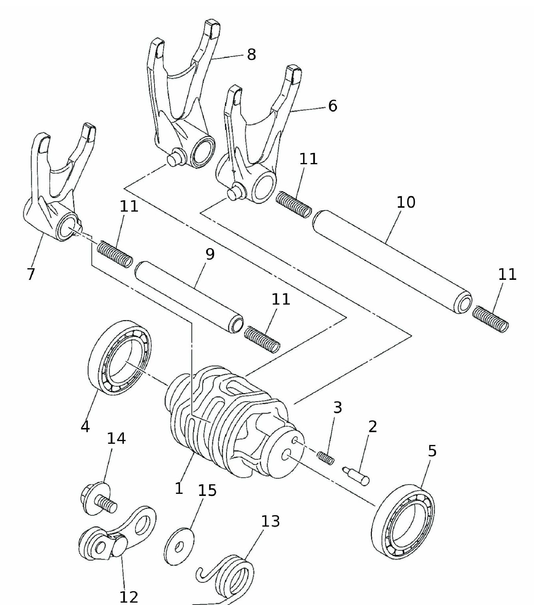 Schaltwalze Schaltwalze