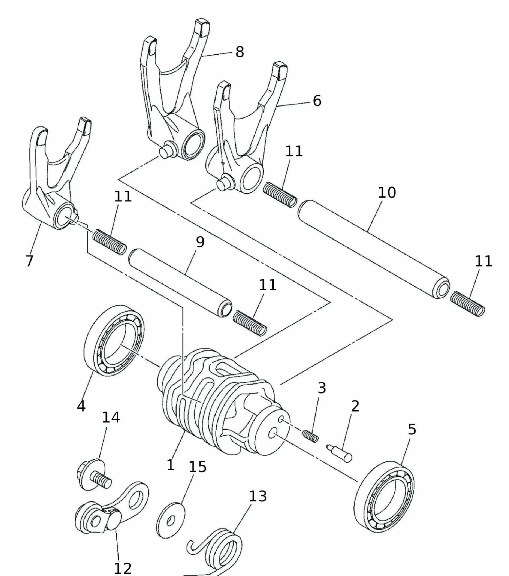 Schaltwalze Schaltwalze