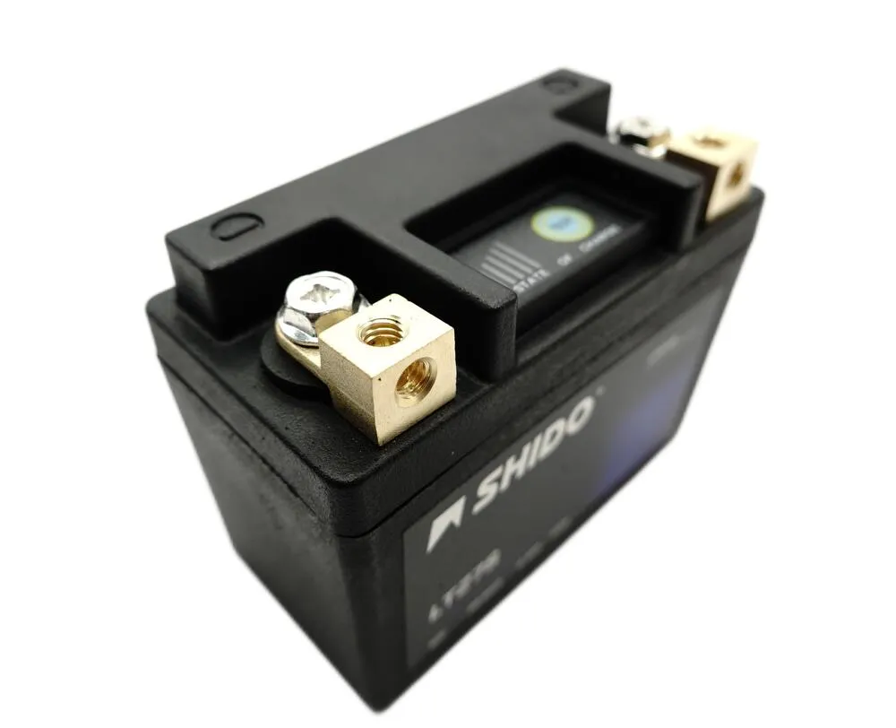 Shido LTZ7S Lithium Ionen Batterie 12V LiFePO (YTZ7S YTZ6V FTZ7S)