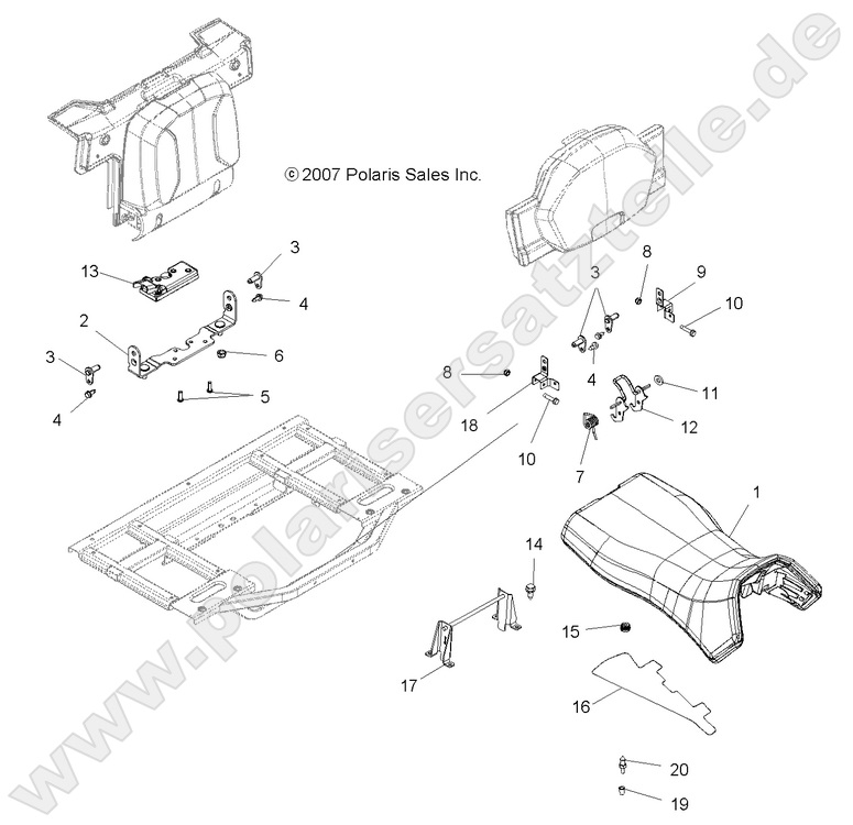 BODY, SEAT and OPERATOR