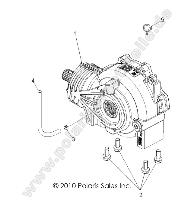 DRIVE TRAIN, FRONT GEARCASE