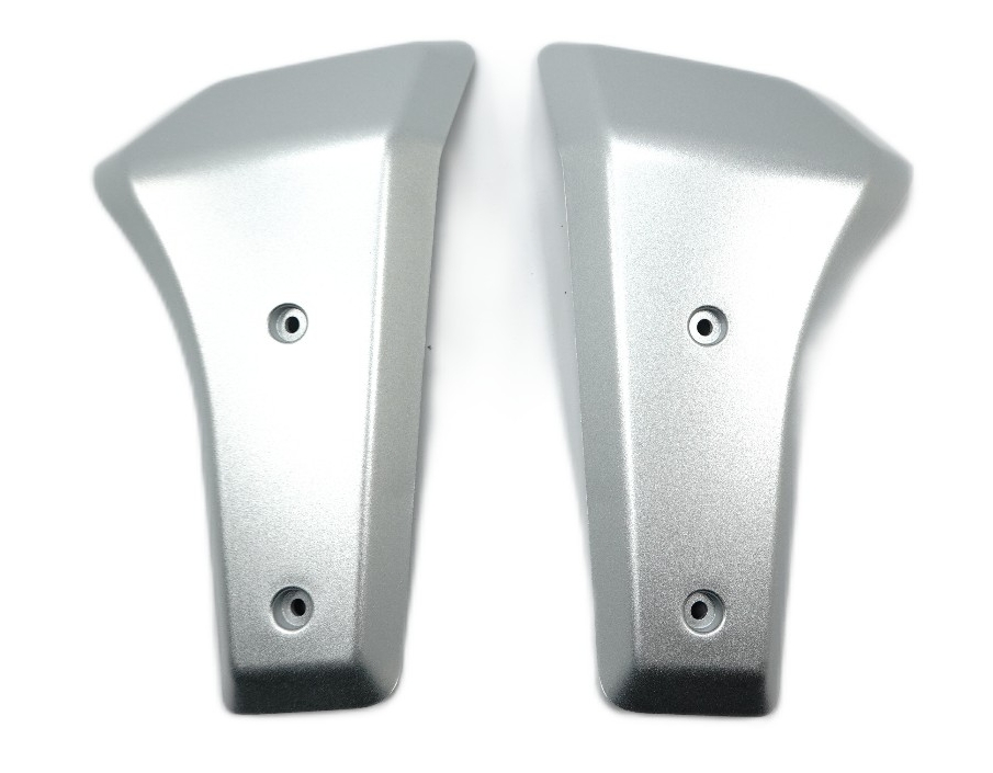 Fantic Kühlerabdeckung Satz links + rechts silber - 04975020