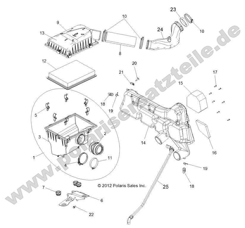 ENGINE, AIR INTAKE SYSTEM