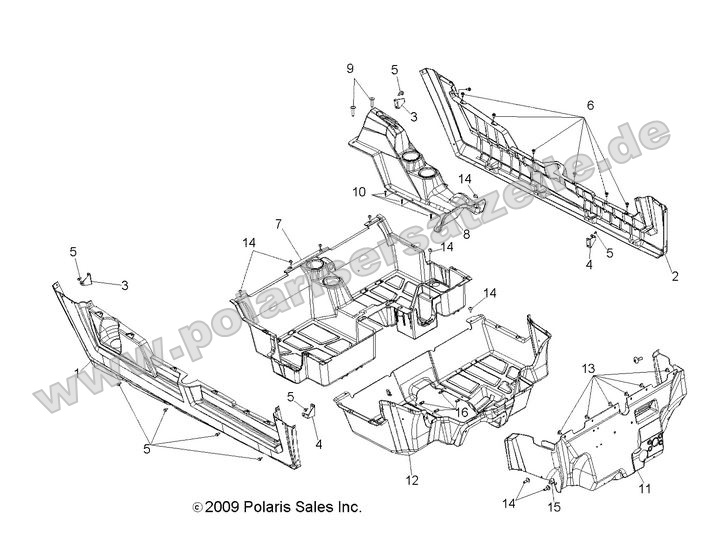 BODY, FLOOR and ROCKER PANELS