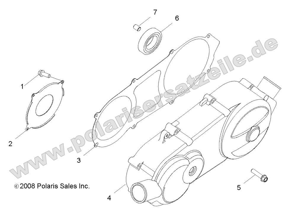 engine crankcase cover