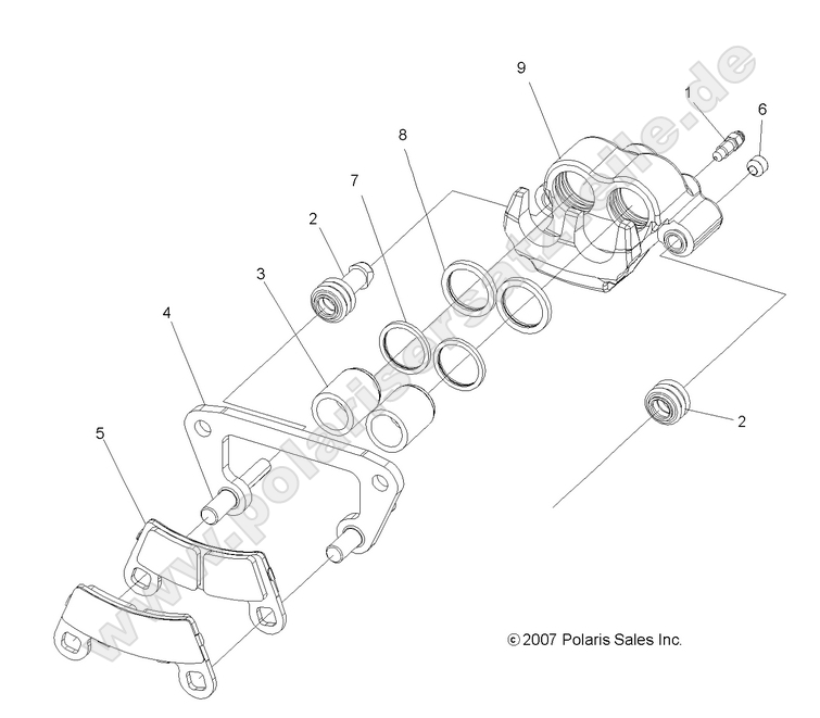 brakes front caliper