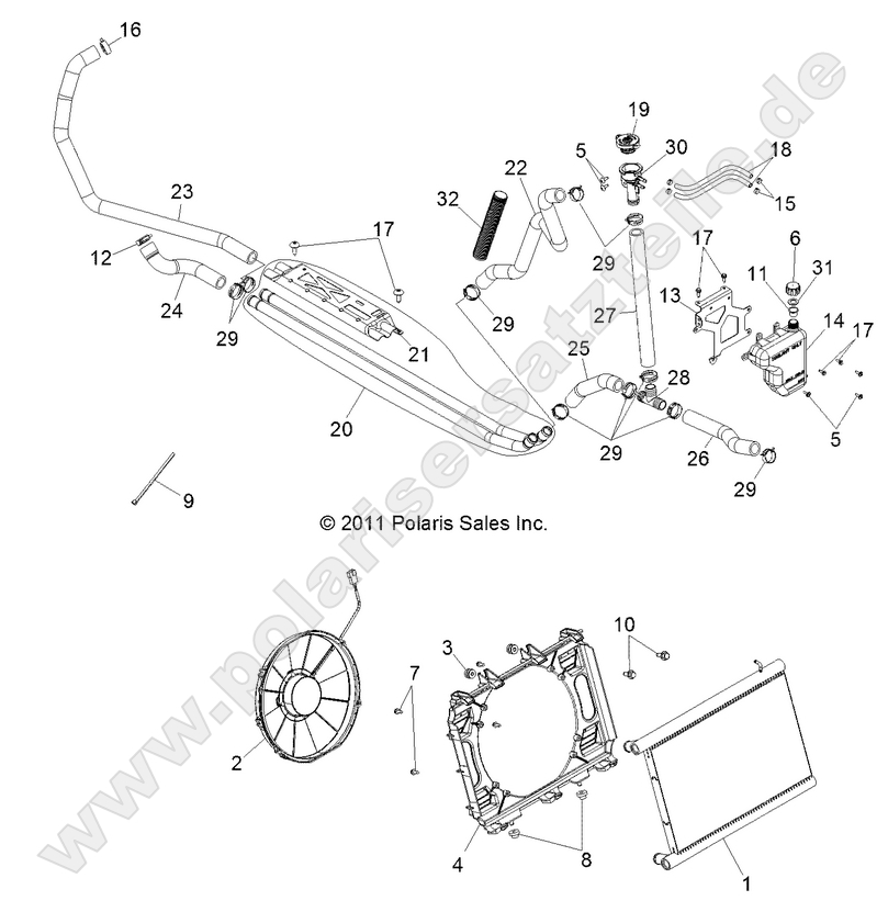 ENGINE, COOLING SYSTEM