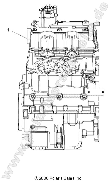 ENGINE, SHORT BLOCK