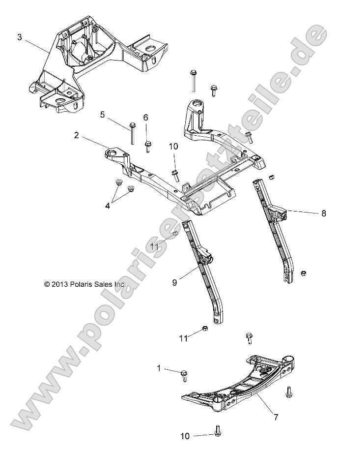 Body, Front Rack Support