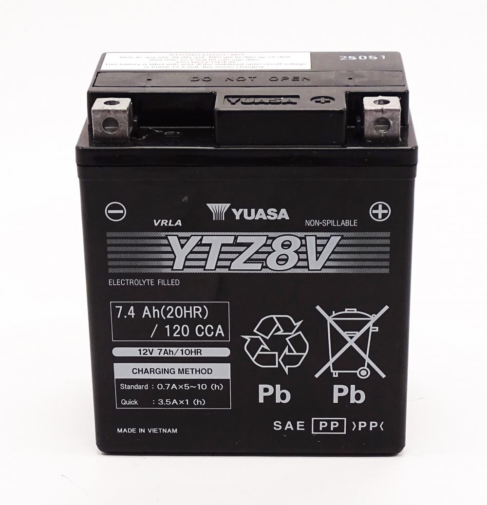 Yuasa_YTZ8V_AGM_Batterie_12V_74AH___Einbaufertig_FTZ8V_BTZ8V Yuasa YTZ8V AGM Batterie 12V 7,4AH - Einbaufertig (FTZ8V BTZ8V)