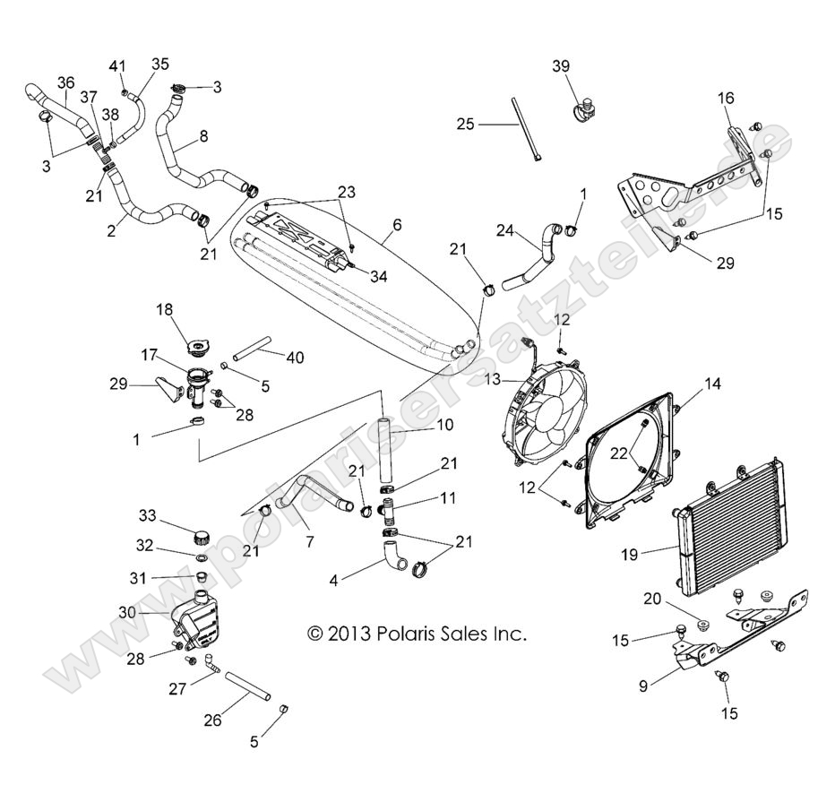 ENGINE, COOLING SYSTEM