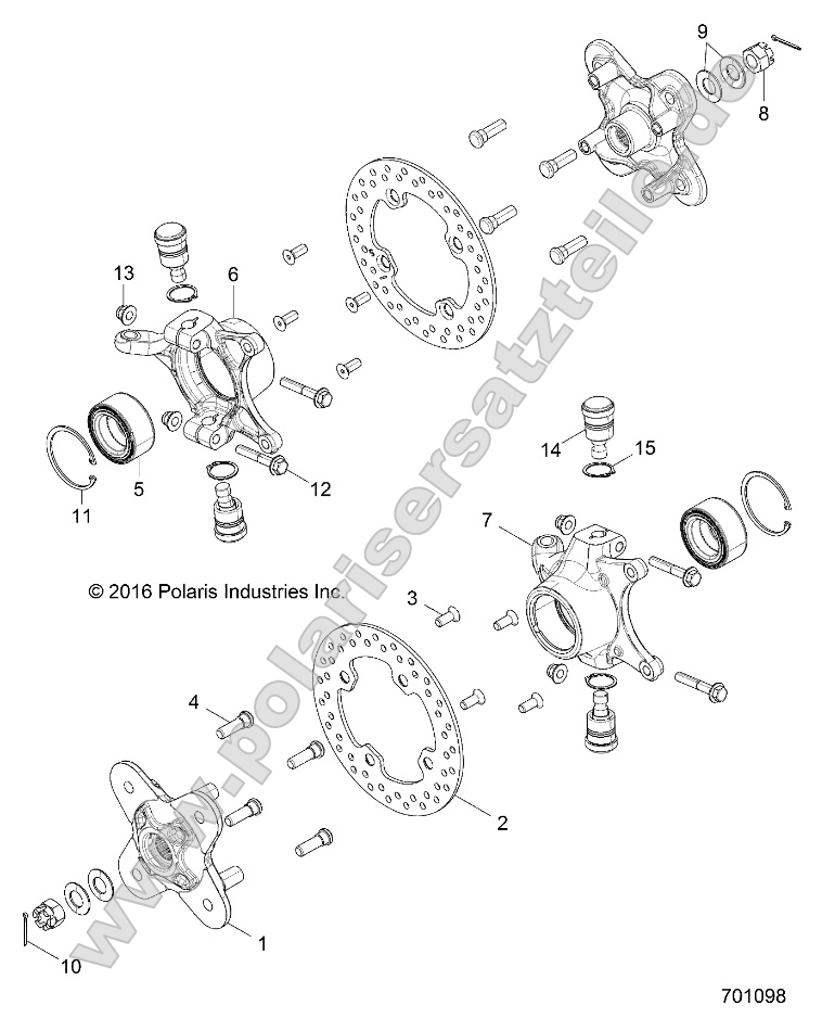 Suspension, Front Carrier