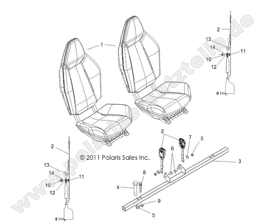 BODY, SEAT MOUNTING and BELTS