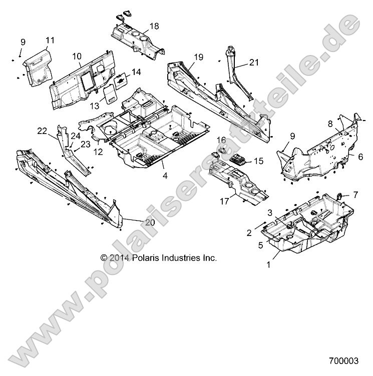 Body, Floor and Rocker Panels