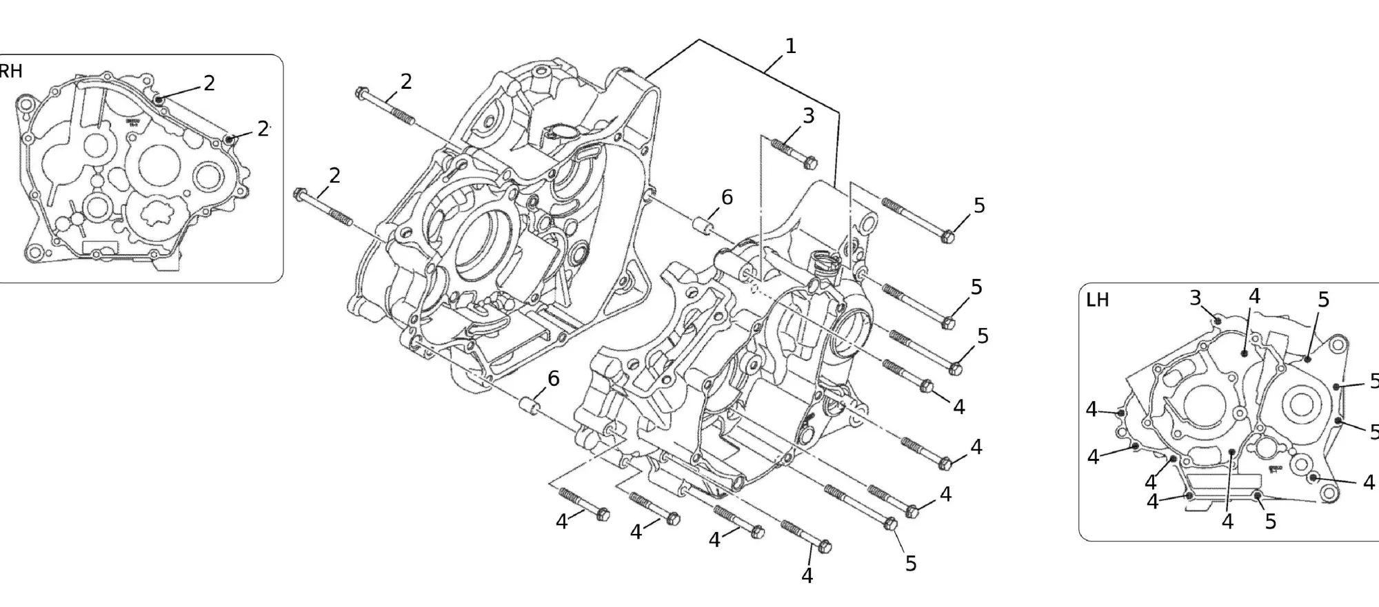 Motorgehäuse Motorgehäuse