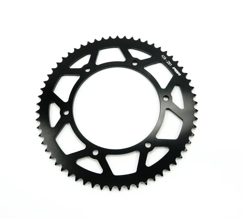 Fantic Original Kettenrad Aluminium schwarz hinten - 428 - 61