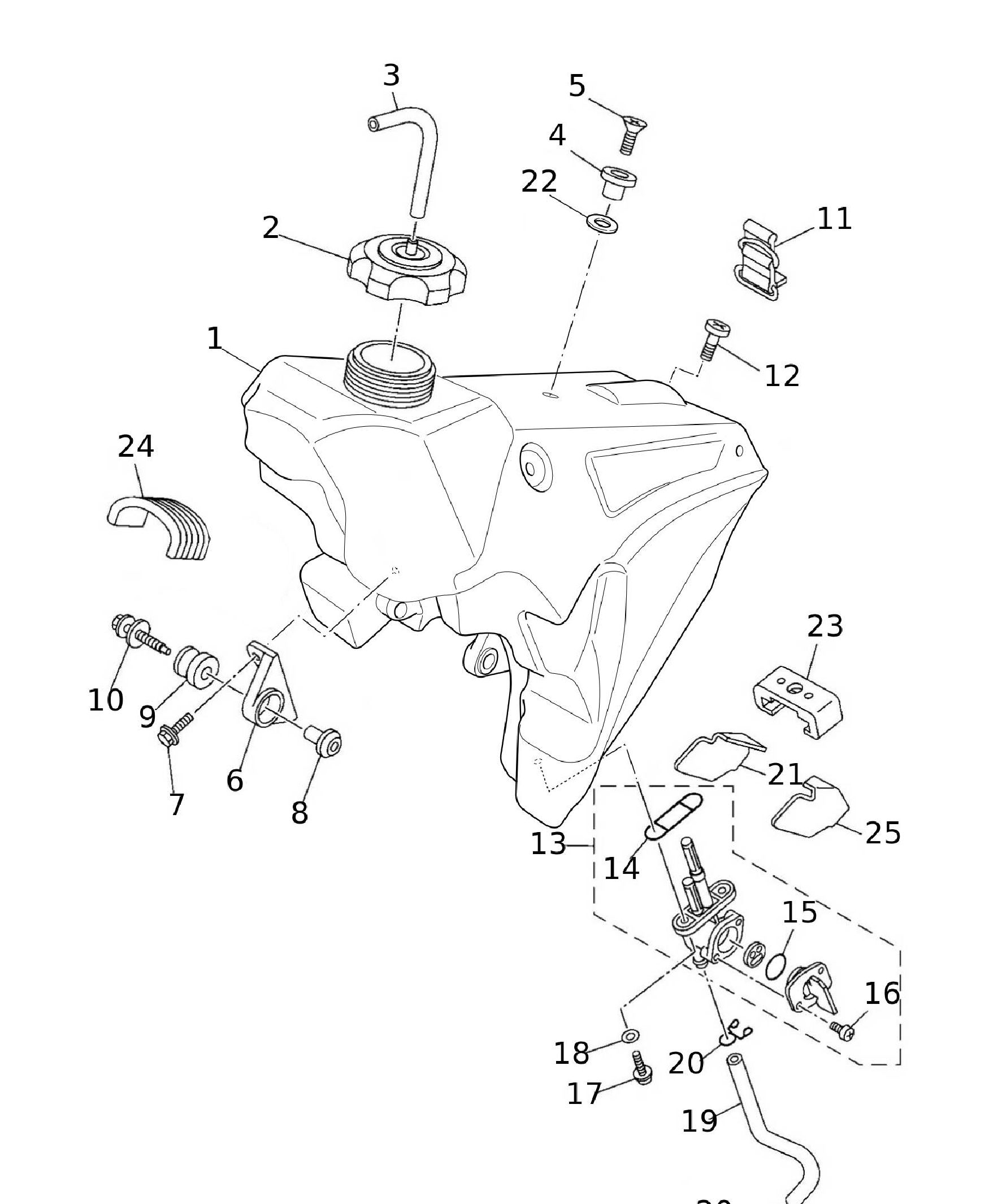 Kraftstofftank Kraftstofftank