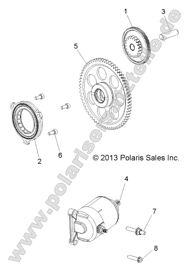 Engine, Starter Drive