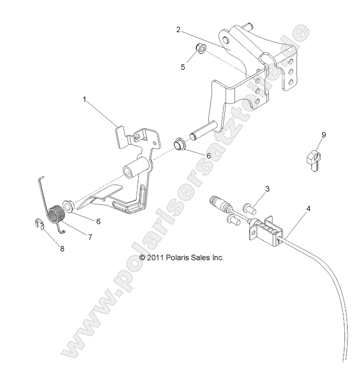 ENGINE, THROTTLE PEDAL