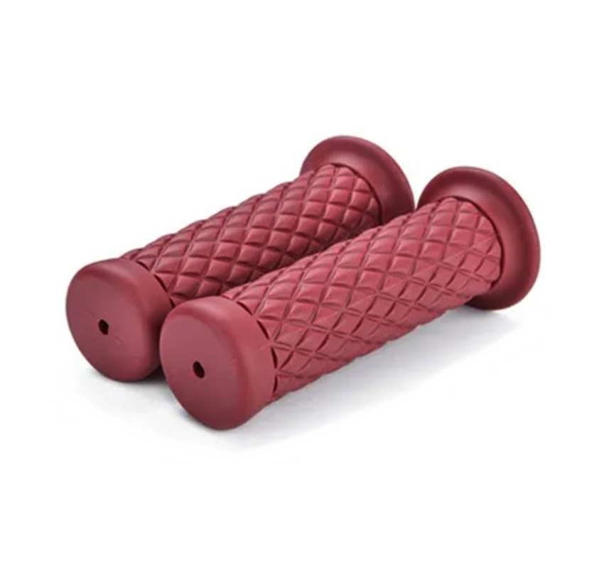 TMP_Lenkergriffe_rot_custom TMP Motorrad Custom - Classic Lenkergriffe rot