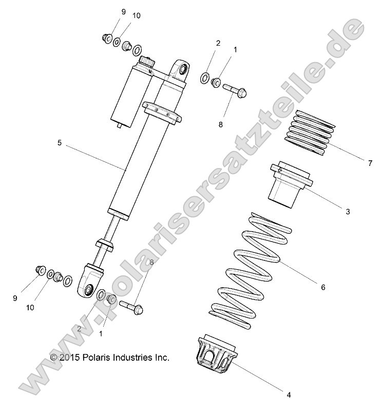 Suspension, Front Shock Mounting