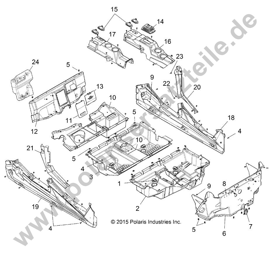 BODY, FLOOR and ROCKER PANELS