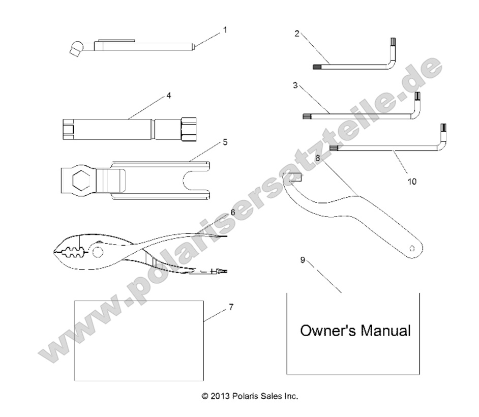 REFERENCE, OWNERS MANUAL AND TOOL KIT