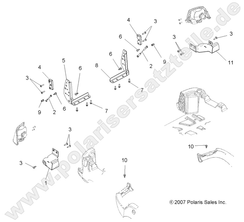 BODY, TAILGATE BRACKETS
