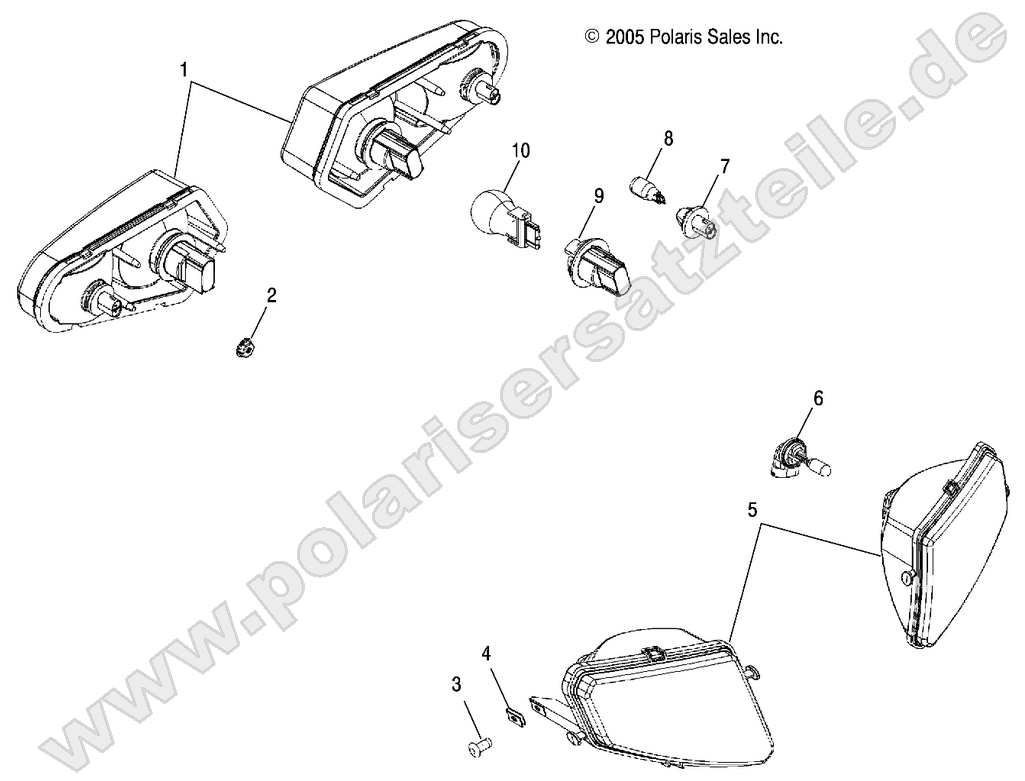 TAILLAMPS/WORKLAMPS/HEADLIGHTS