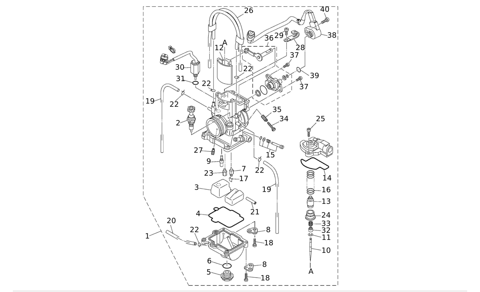 31 CARBURETOR ASSY 1 31 CARBURETOR ASSY 1