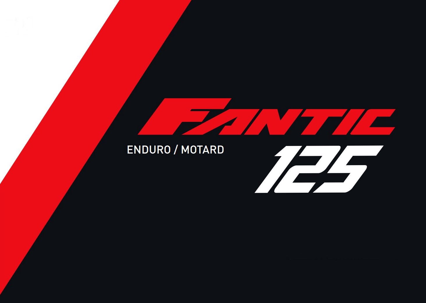 Fantic Benutzerhandbuch TL 125 Enduro / Motard 2018-19