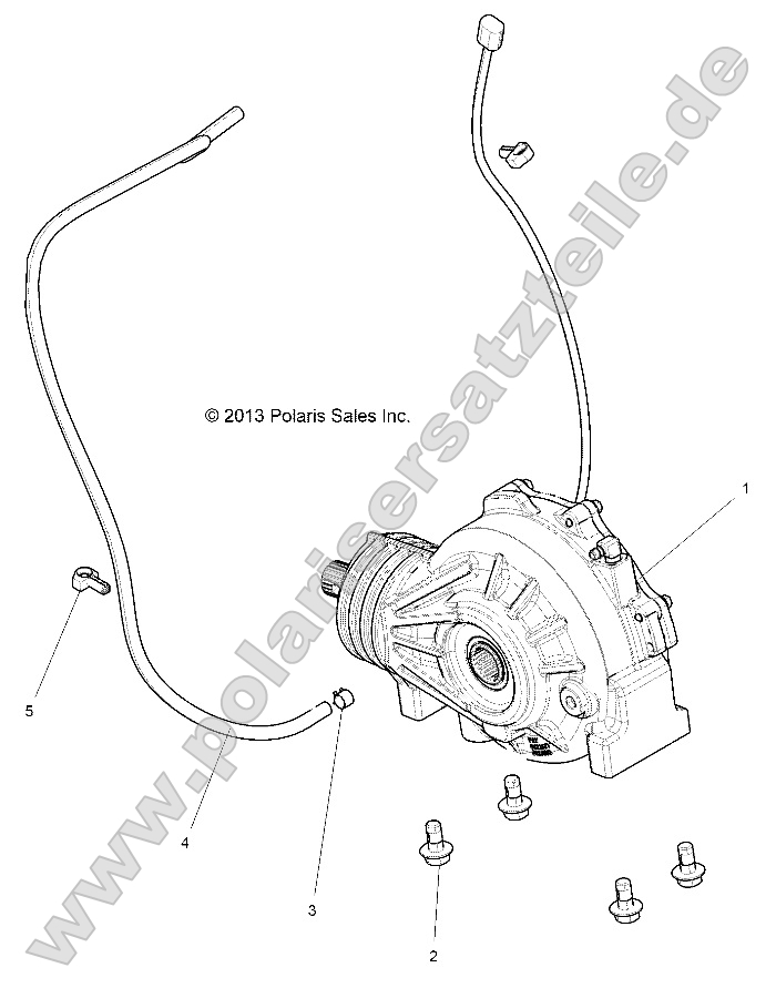 Drive Train, Front Gearcase Mounting