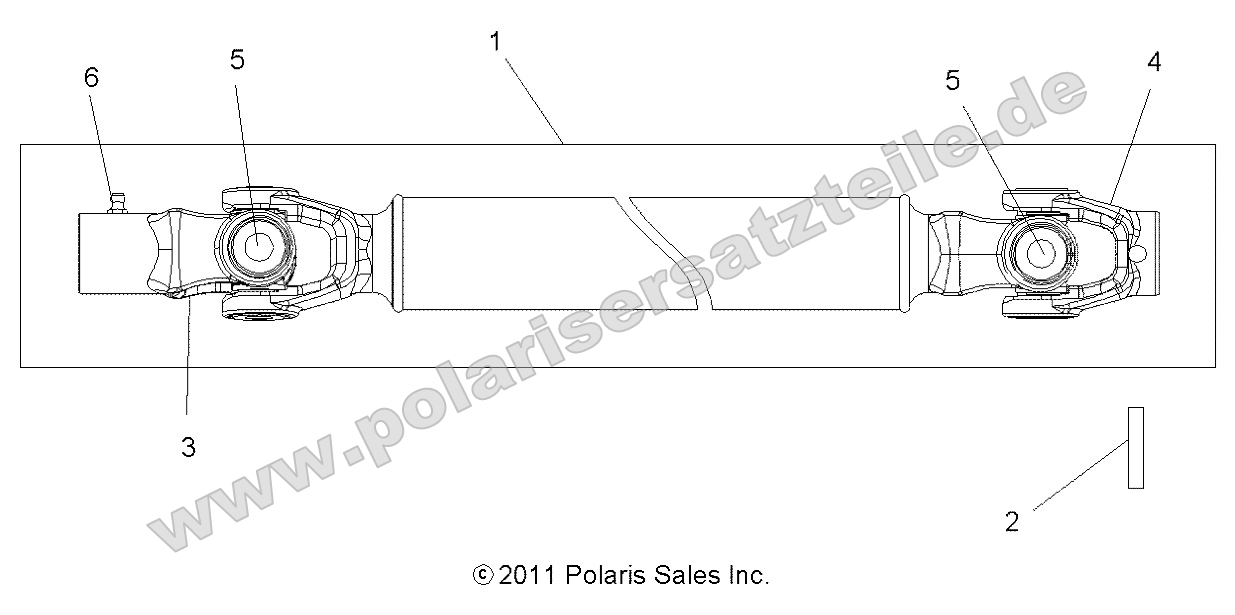 Drive Train, Front Prop Shaft