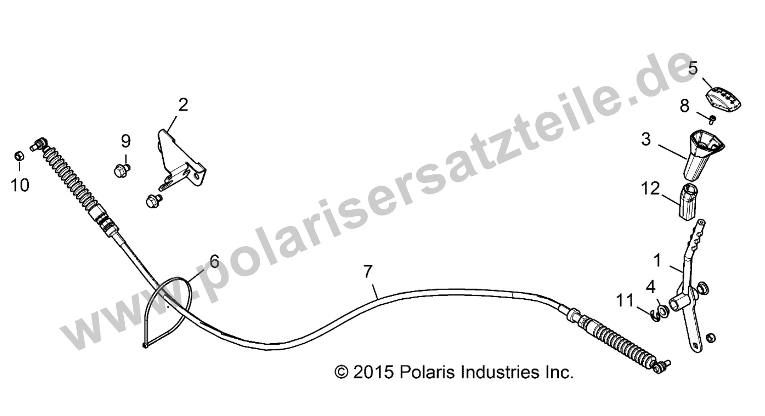 DRIVE TRAIN, GEAR SELECTOR